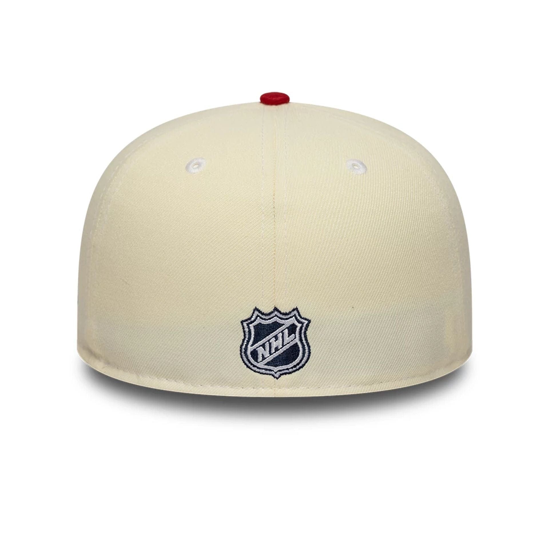 This is a New York Rangers NHL Cream 59FIFTY Fitted Cap 7