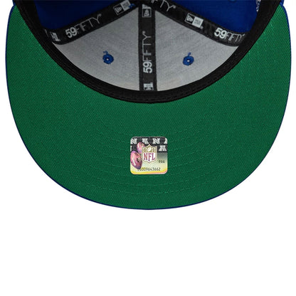 This is a Denver Broncos NFL Blue 59FIFTY Fitted Cap 2