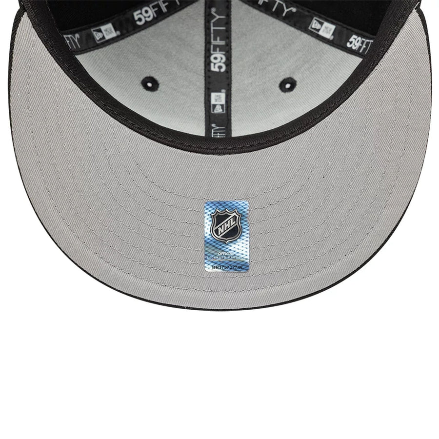 This is a Nashville Predators NHL Black 59FIFTY Fitted Cap 2
