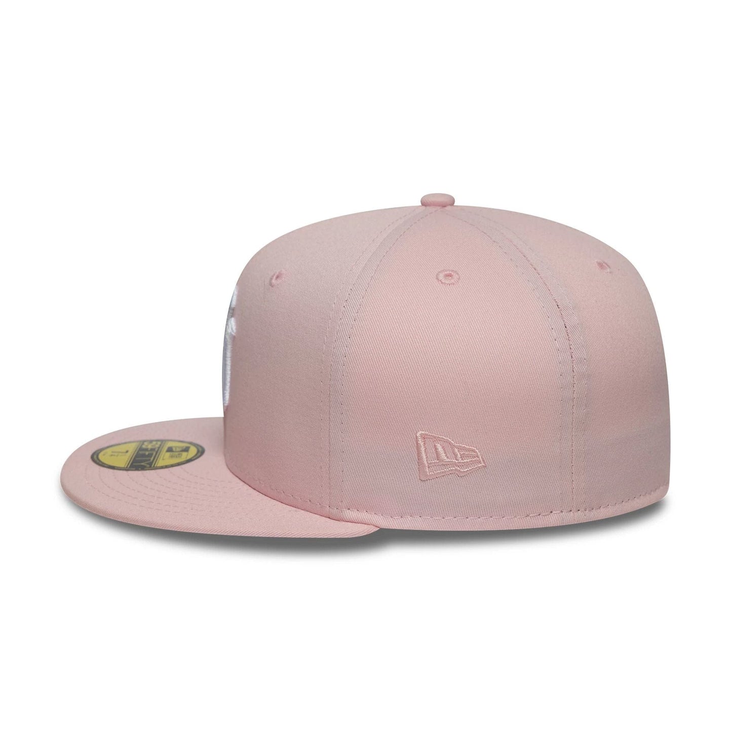 This is a New York Yankees MLB World Series Pink 59FIFTY Fitted Cap 6