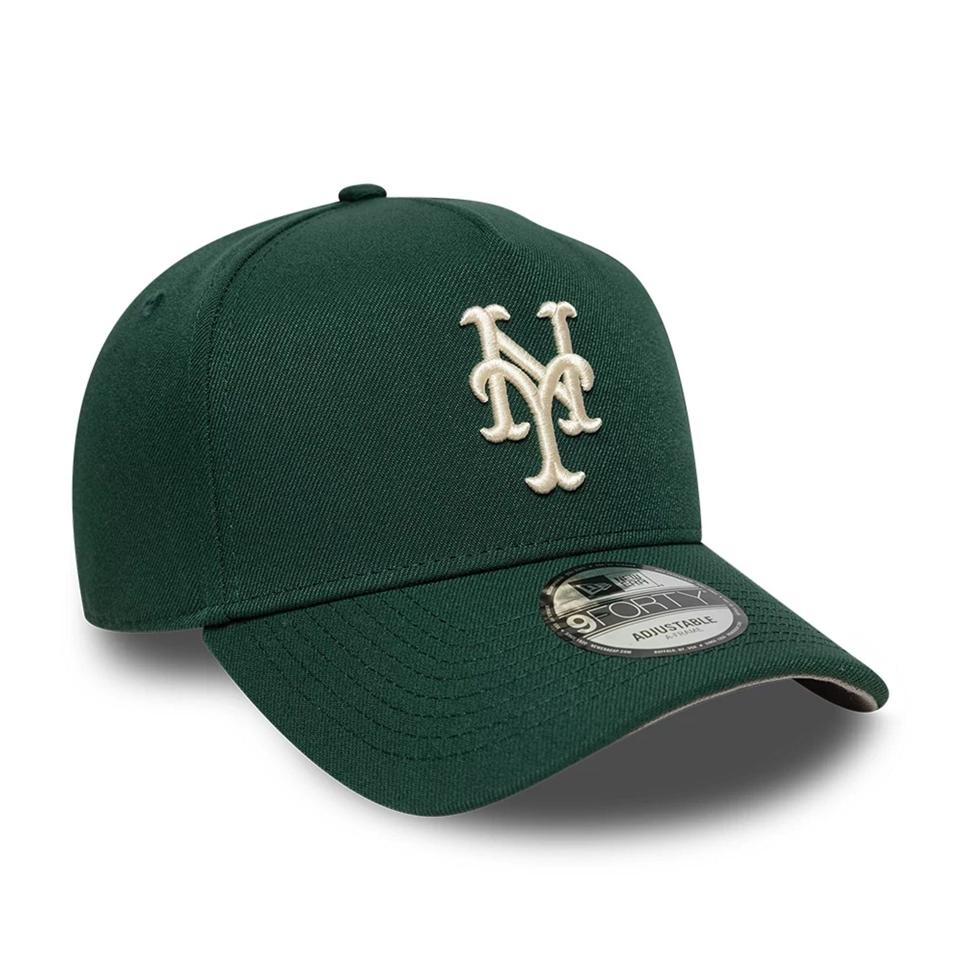 This is a New York Mets MLB Dark Green 9FORTY A-Frame Adjustable Cap 4