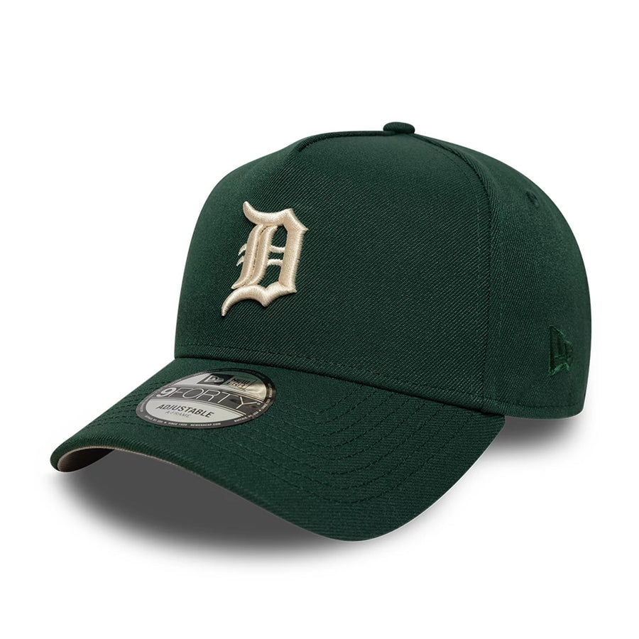 This is a Detroit Tigers MLB Dark Green 9FORTY A-Frame Adjustable Cap 1