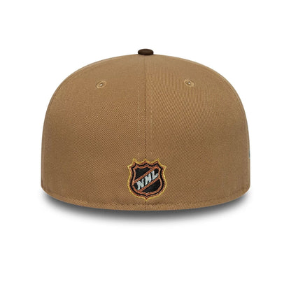 This is a Nashville Predators NHL Beige 59FIFTY Fitted Cap 7