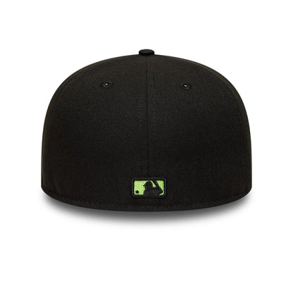 This is a Chicago White Sox MLB Spider Black 59FIFTY Fitted Cap 7