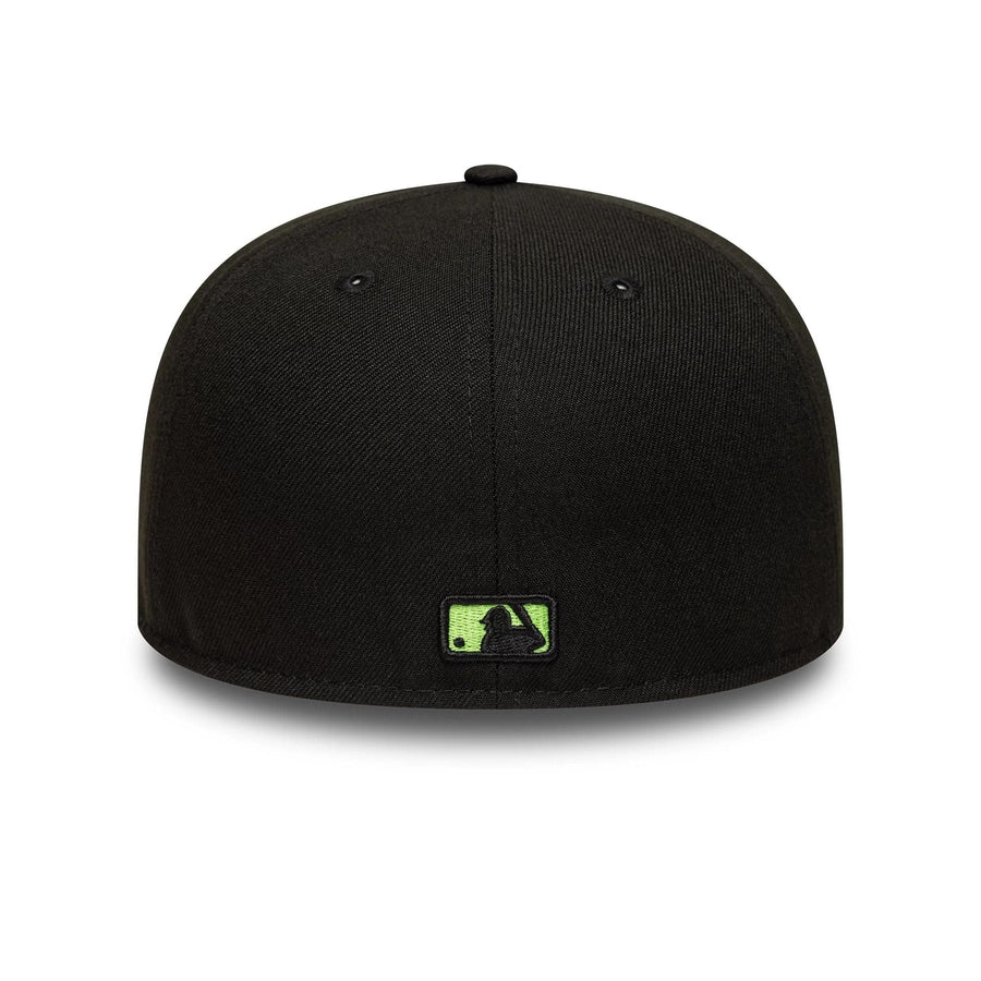 This is a Chicago White Sox MLB Spider Black 59FIFTY Fitted Cap 7