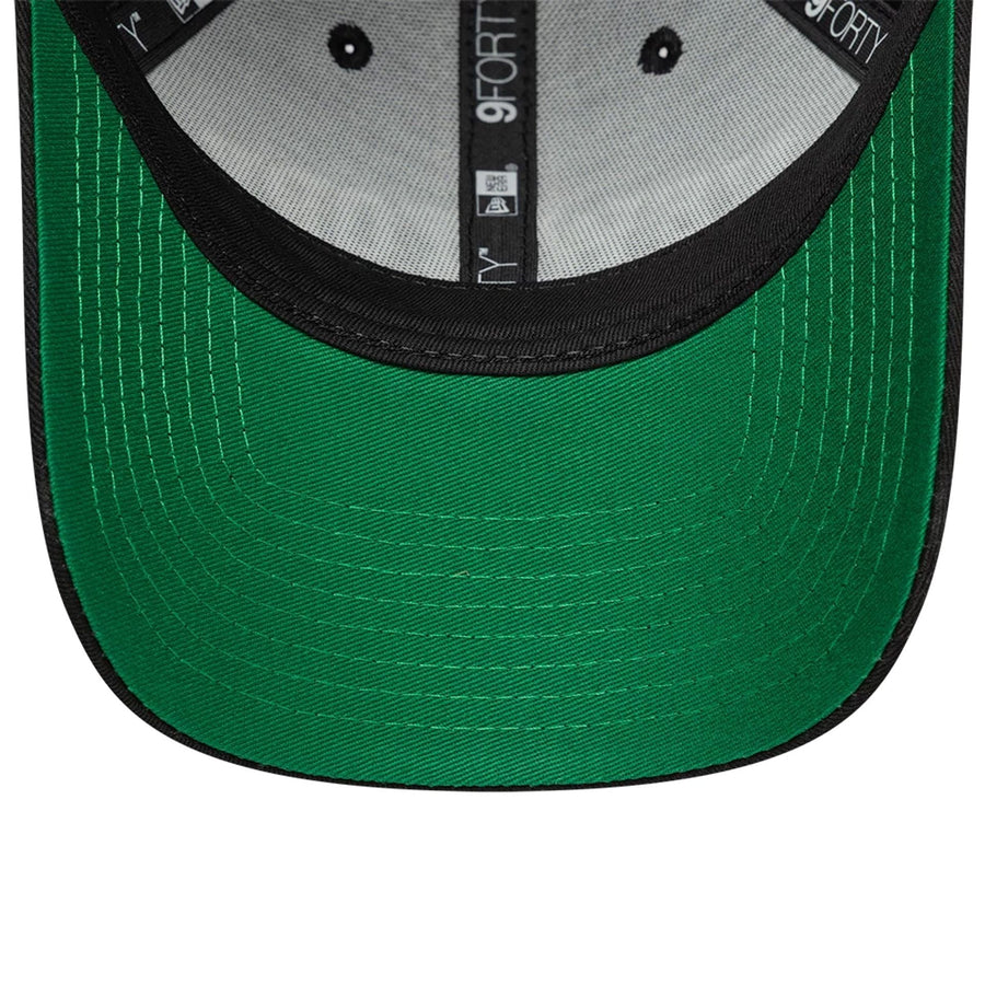 This is a New Era New York Black 9FORTY Adjustable Cap 2