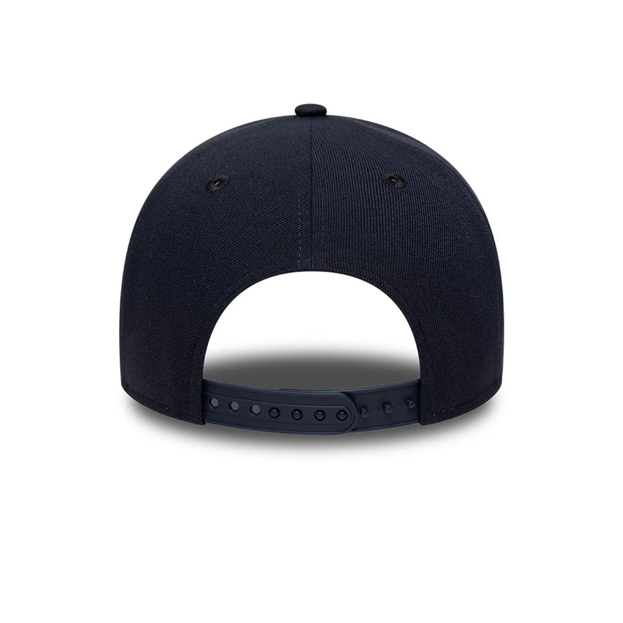 This is a New Era New York Navy 9FORTY A-Frame Trucker Adjustable Cap 7