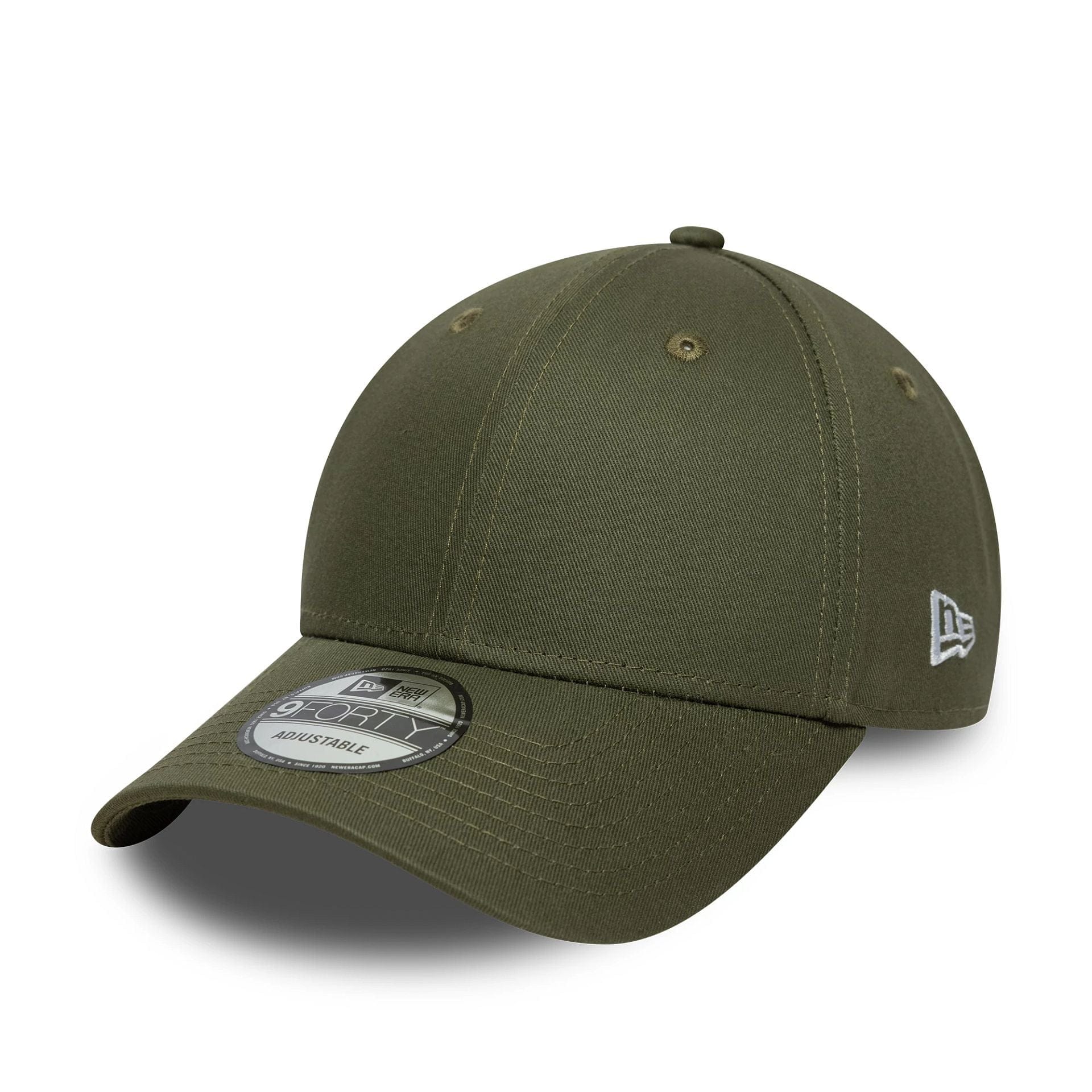 This is a New Era Green 9FORTY Adjustable Cap 1