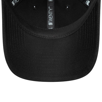 This is a New Era Black 9TWENTY Adjustable Cap 7