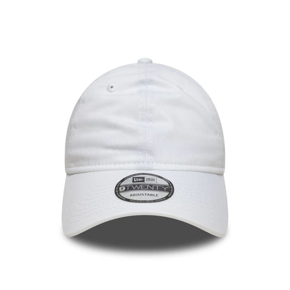 This is a New Era White 9TWENTY Adjustable Cap 2