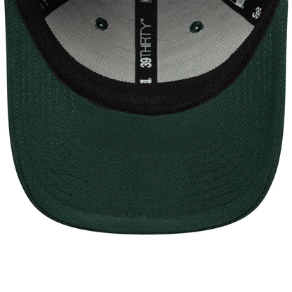 This is a New Era Dark Green 39THIRTY Stretch Fit Cap 7