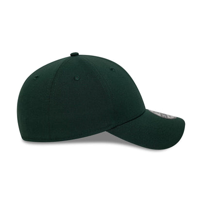 This is a New Era Dark Green 39THIRTY Stretch Fit Cap 5