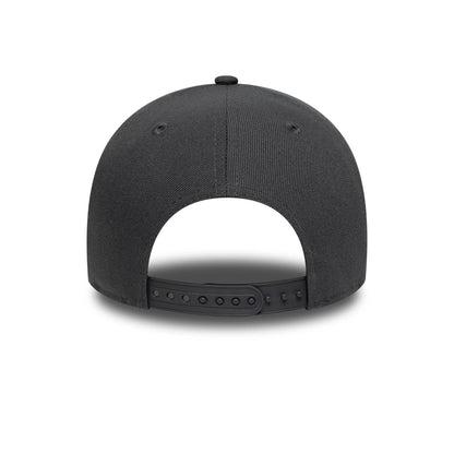 This is a New Era Grey 9FORTY A-Frame Adjustable Cap 6