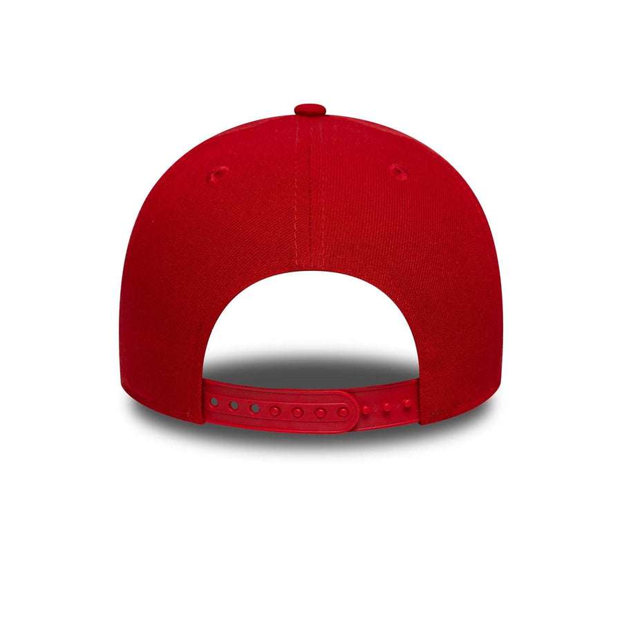 This is a New Era Red 9FORTY A-Frame Adjustable Cap 6