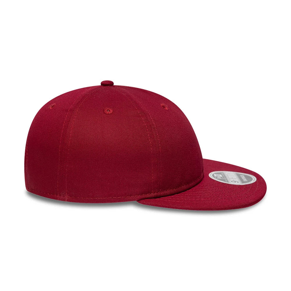 This is a New Era Red Retro Crown 9FIFTY Snapback Adjustable Cap 5