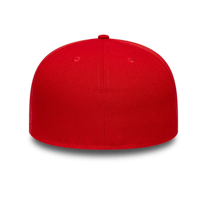 This is a New Era Red 59FIFTY Fitted Cap 7