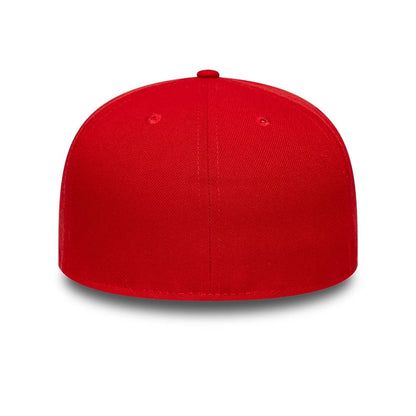 This is a New Era Red 59FIFTY Fitted Cap 7
