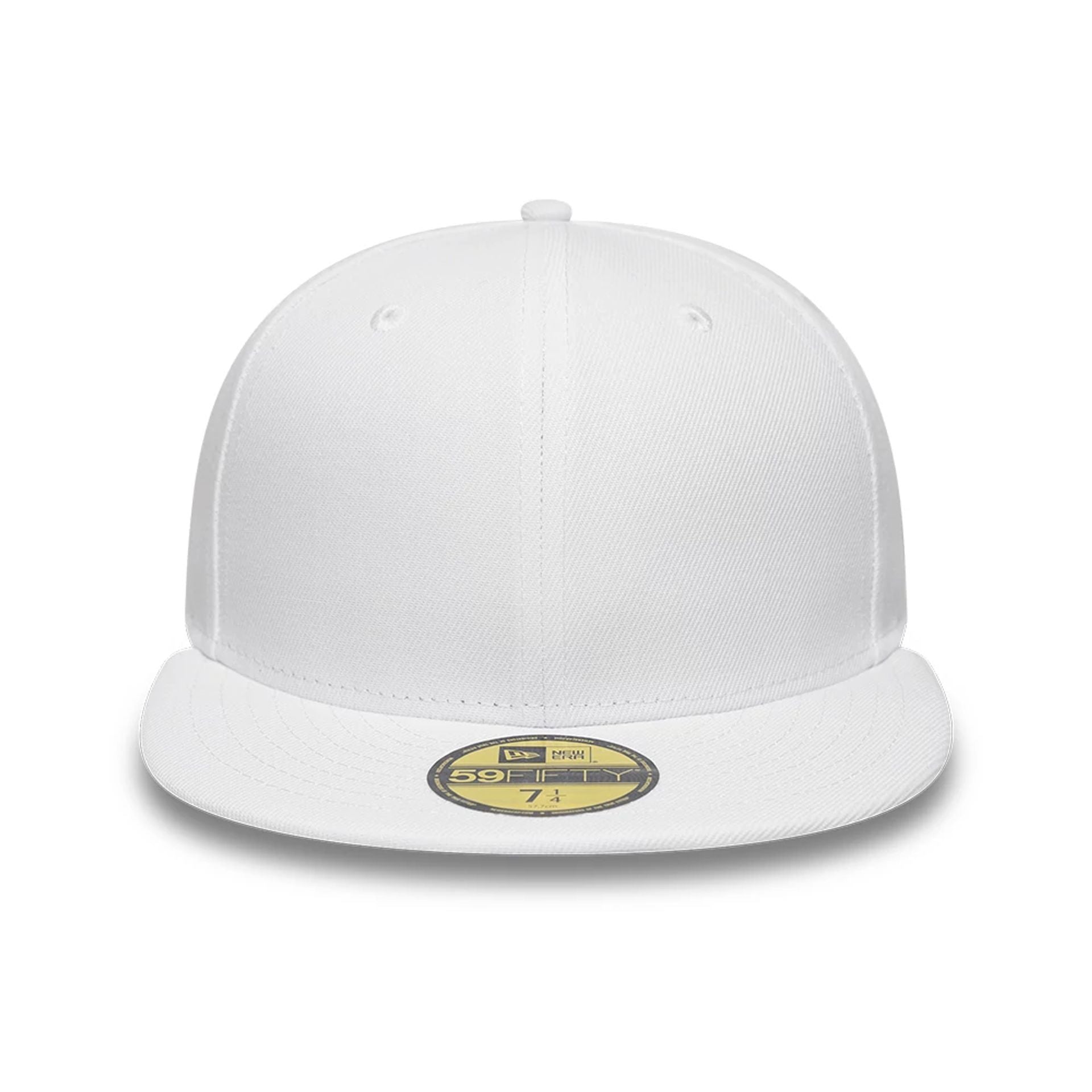 This is a New Era White 59FIFTY Fitted Cap 2