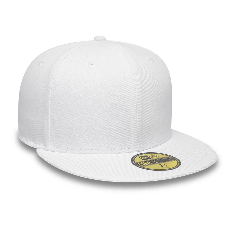 This is a New Era White 59FIFTY Fitted Cap 3