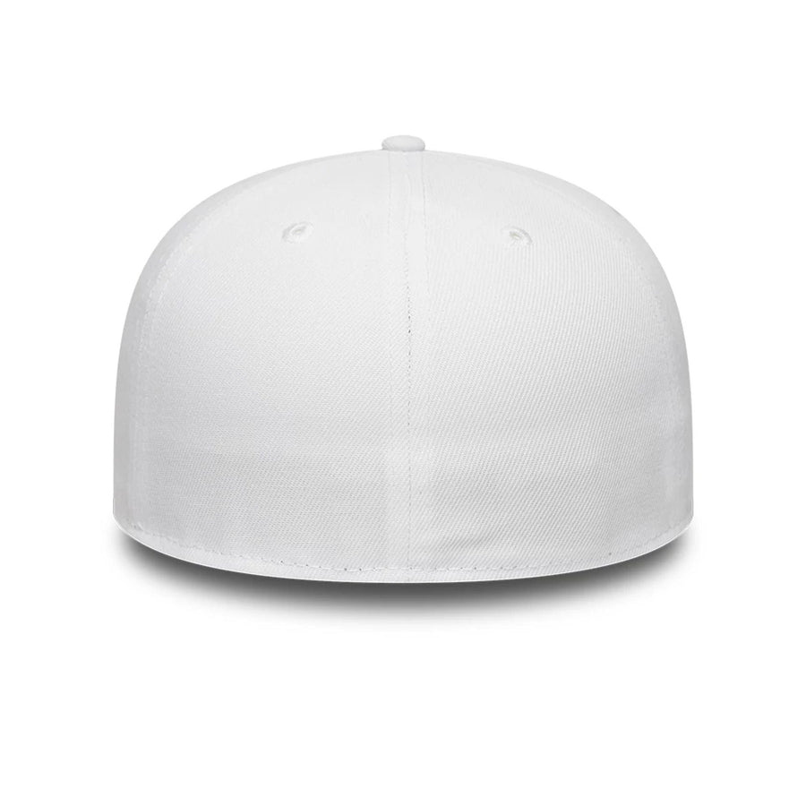 This is a New Era White 59FIFTY Fitted Cap 6