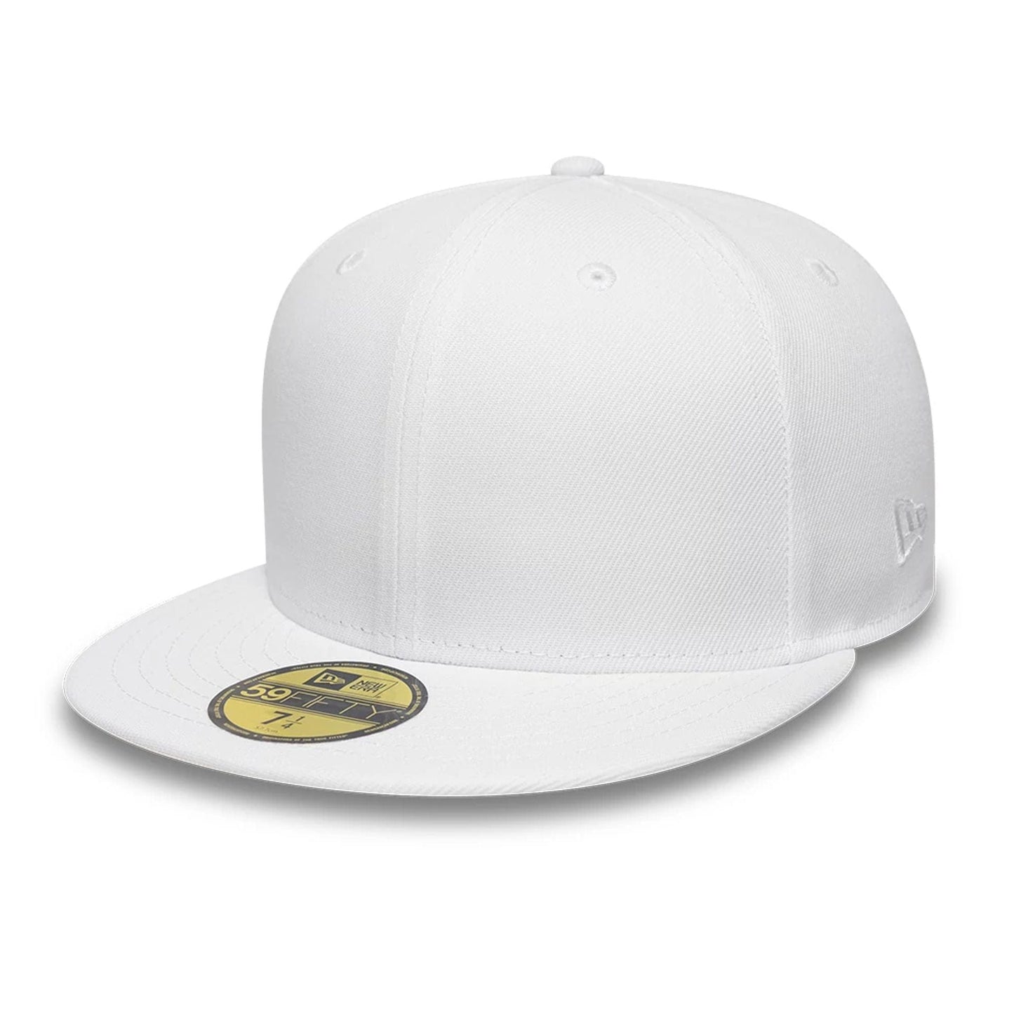 This is a New Era White 59FIFTY Fitted Cap 1