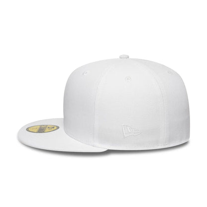 This is a New Era White 59FIFTY Fitted Cap 4