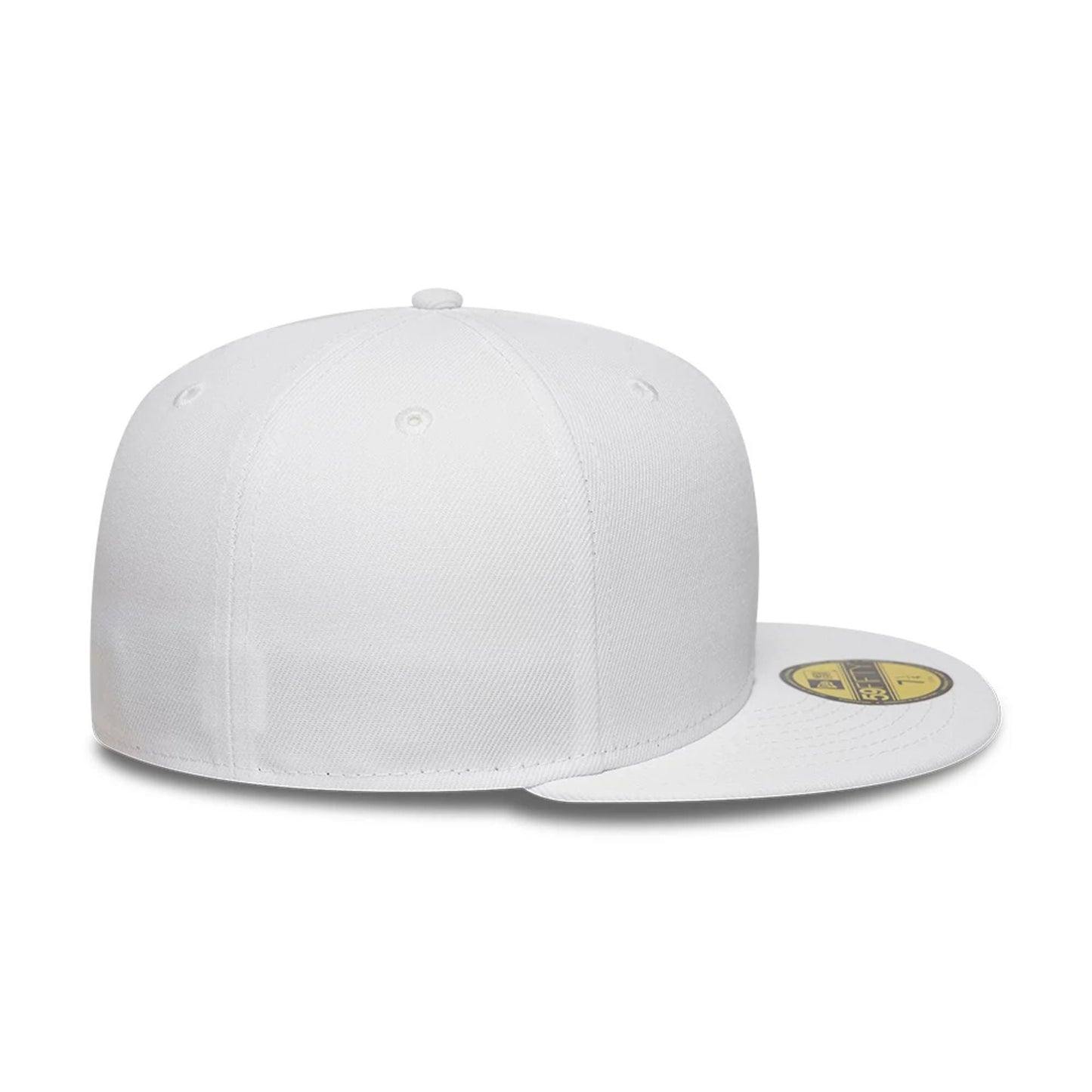 This is a New Era White 59FIFTY Fitted Cap 5