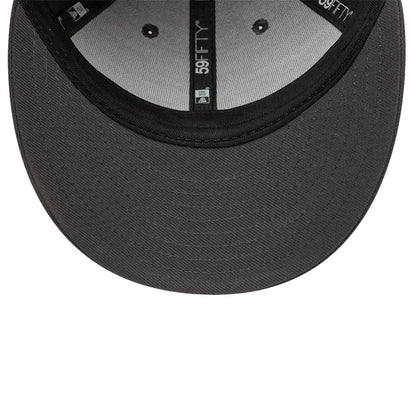 This is a New Era Grey Low Profile 59FIFTY Fitted Cap 7