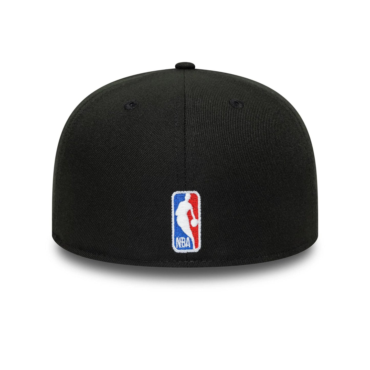 This is a Chicago Bulls Flat Black 59FIFTY A-Frame Fitted Cap 5