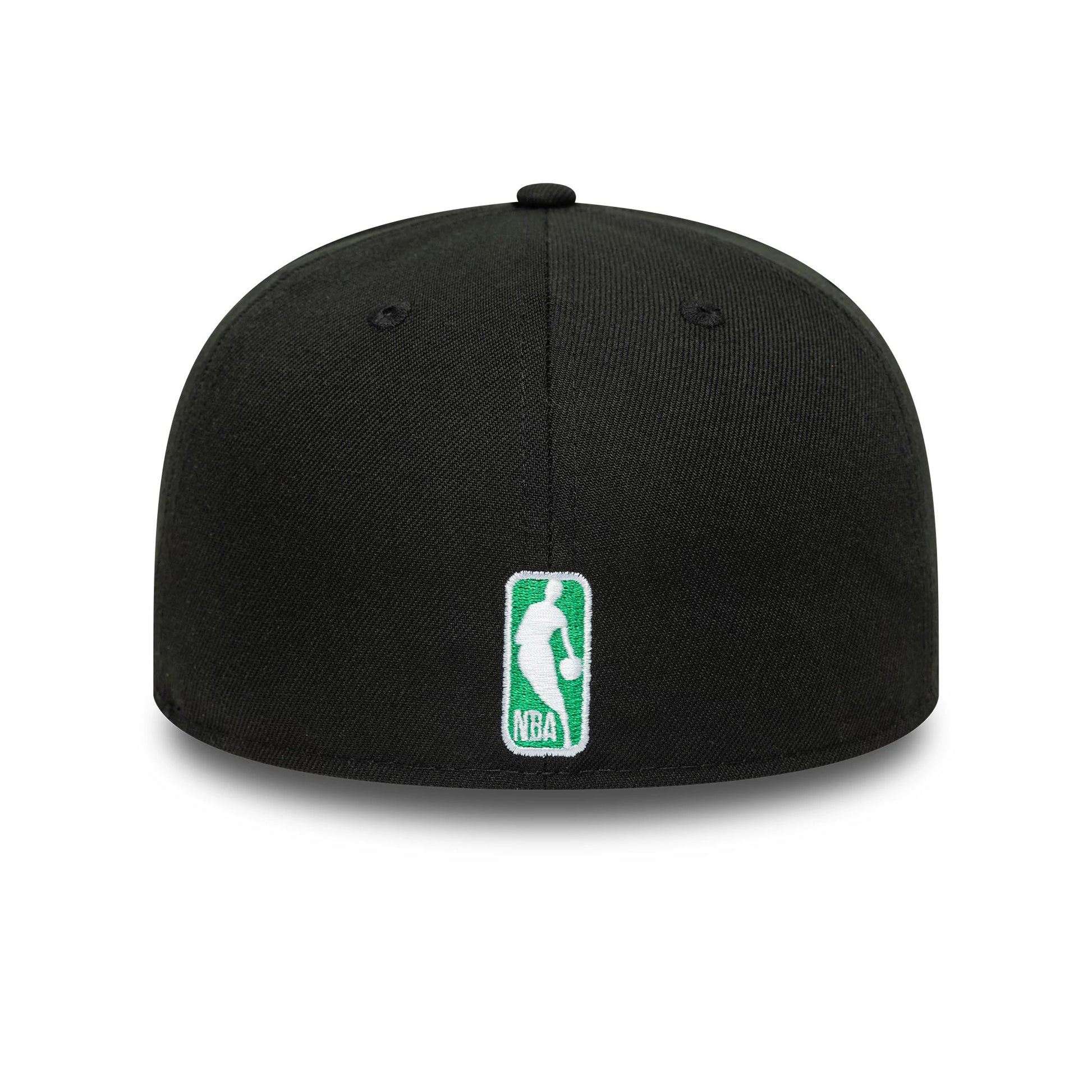 This is a Boston Celtics Flat 9FIFTY A-Frame Fitted Cap in black & green. 6