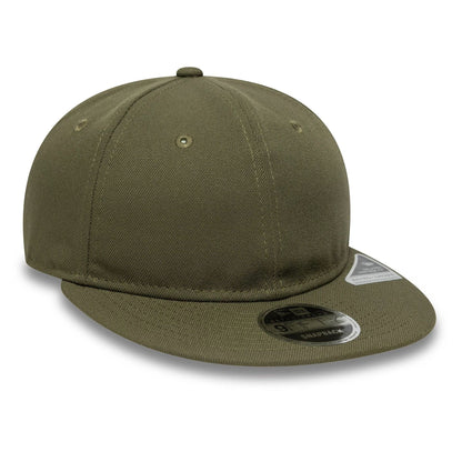 This is a New Era Green Retro Crown 9FIFTY Snapback Adjustable Cap 3