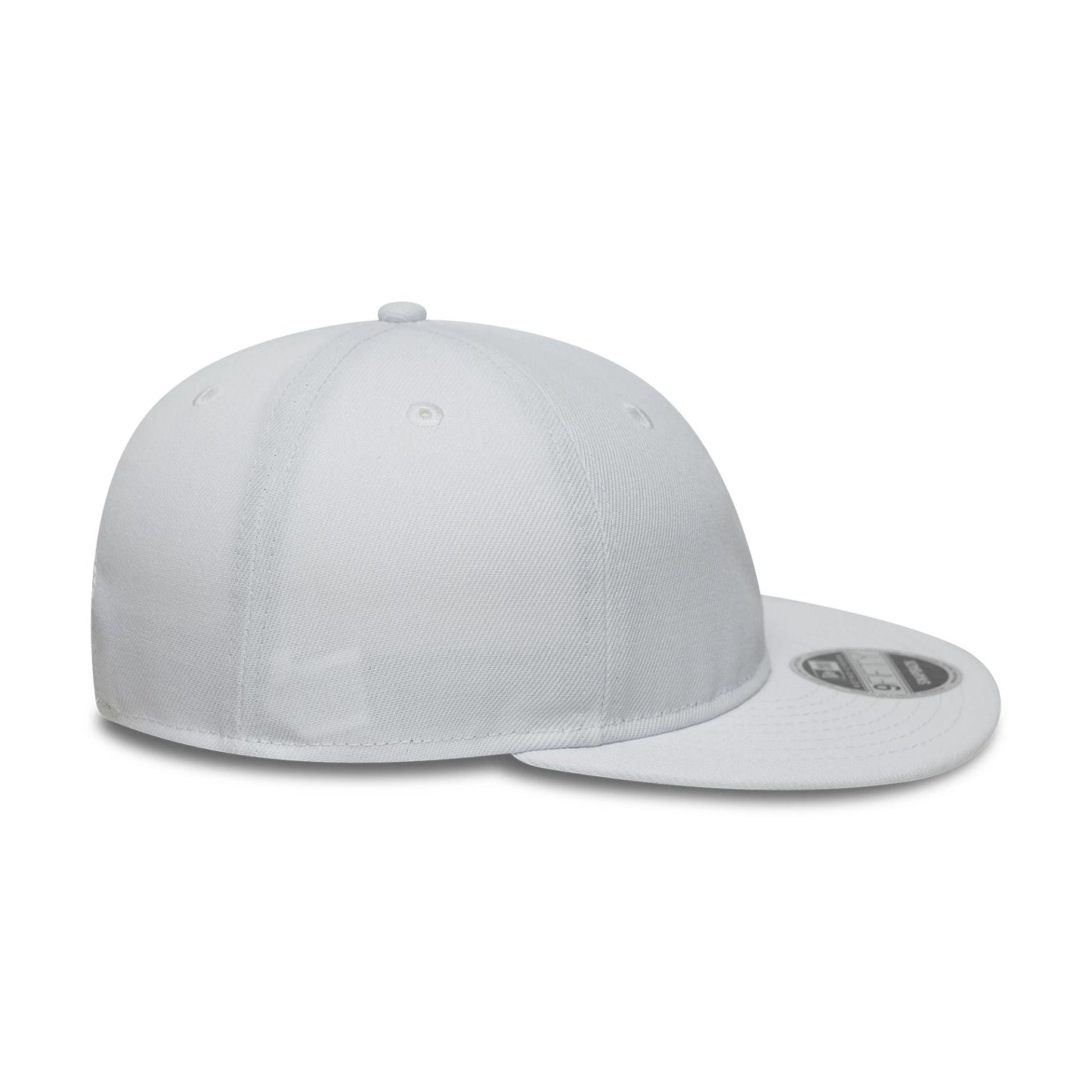 This is a New Era White Retro Crown 9FIFTY Snapback Adjustable Cap 5