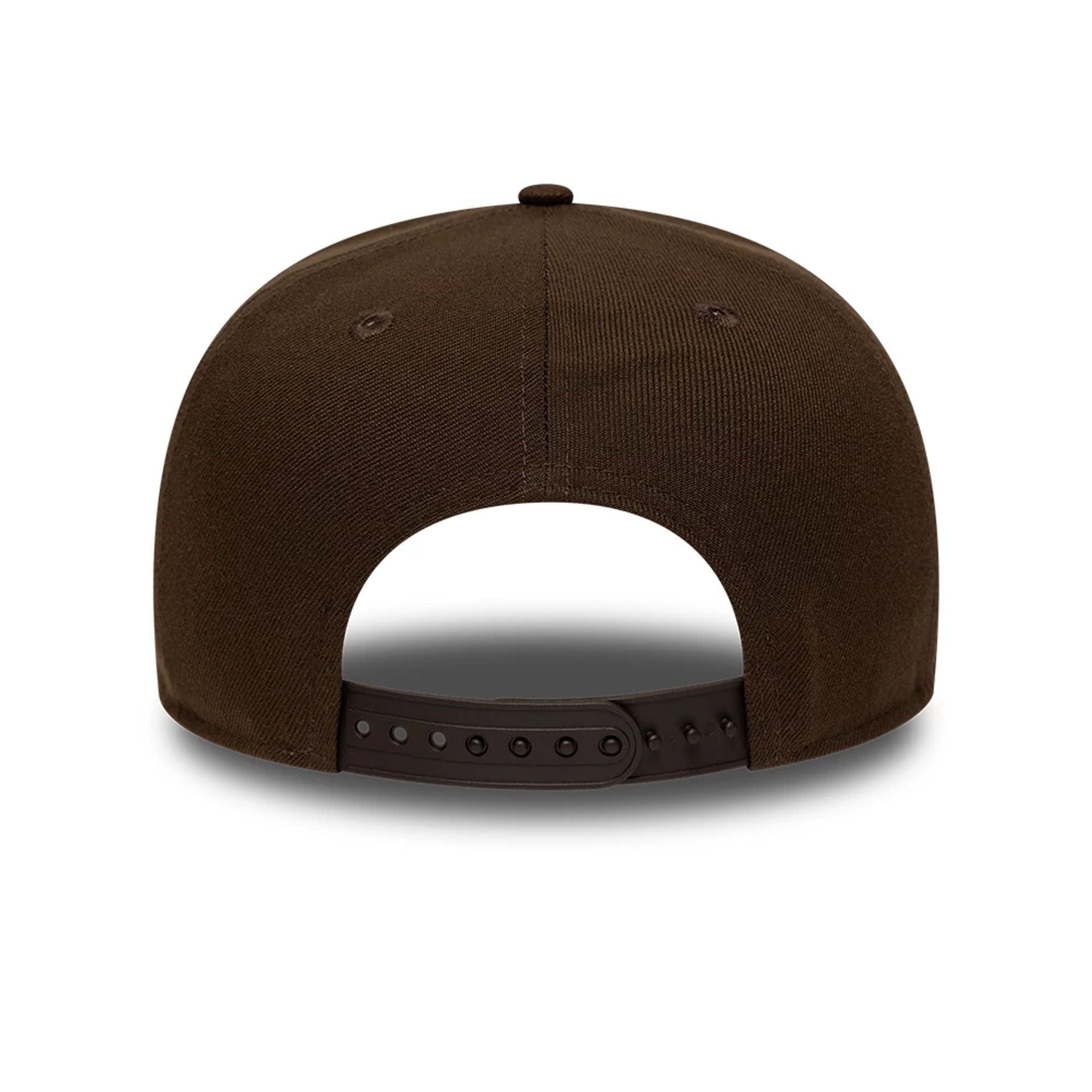 This is a New Era New York Dark Brown 9FIFTY Snapback Adjustable Cap 6