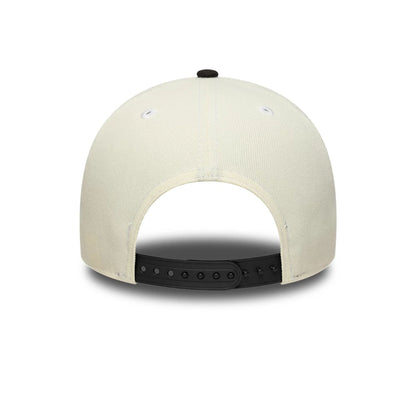 This is a Brooklyn Nets NBA Cream 9FORTY A-Frame Adjustable Cap 7