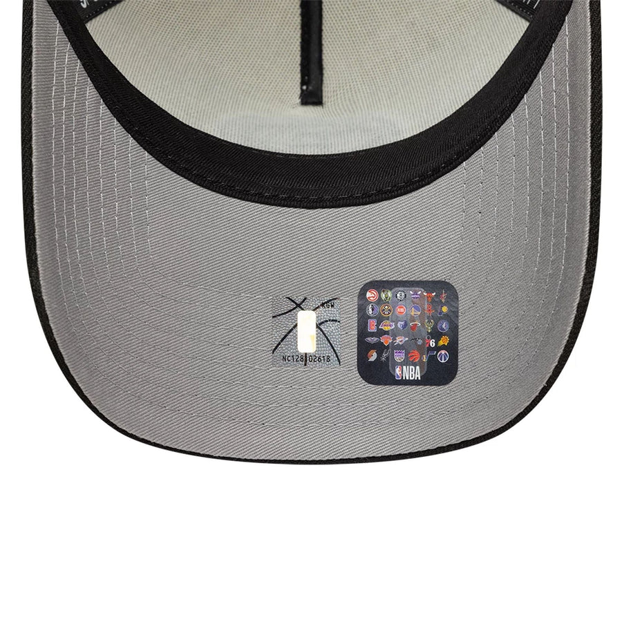 This is a Brooklyn Nets NBA Cream 9FORTY A-Frame Adjustable Cap 2