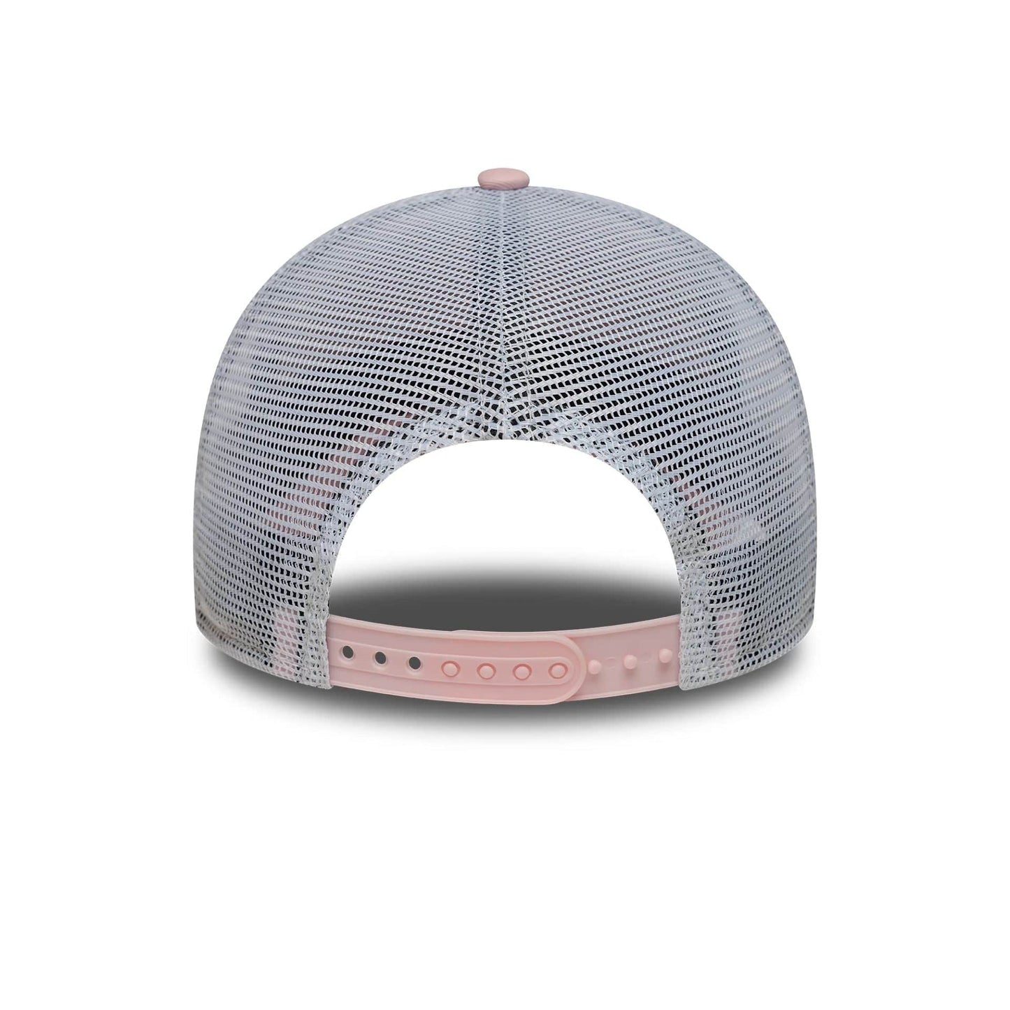 This is a New Era Pink 9FORTY Trucker Adjustable Cap 6