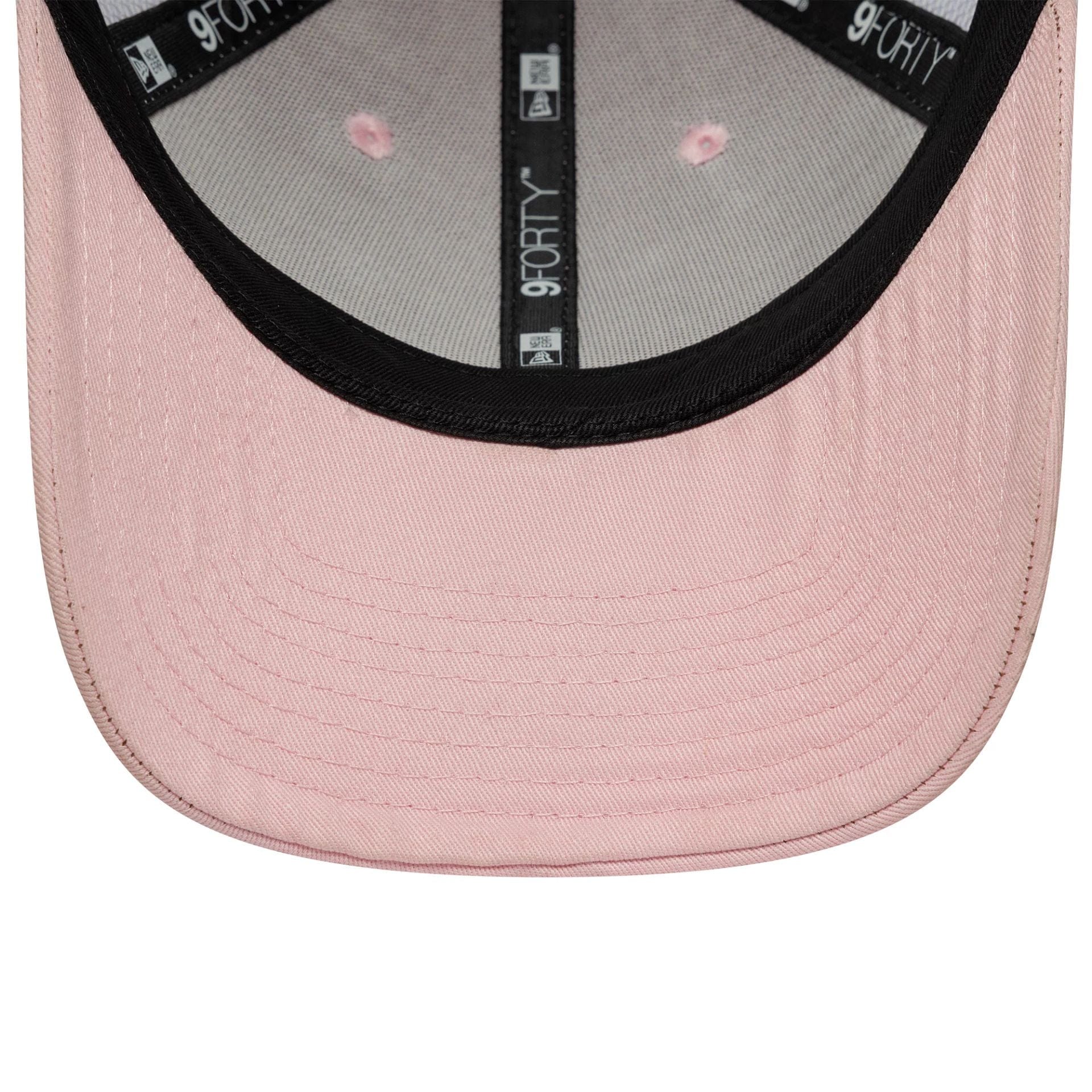 This is a New Era Pink 9FORTY Trucker Adjustable Cap 7