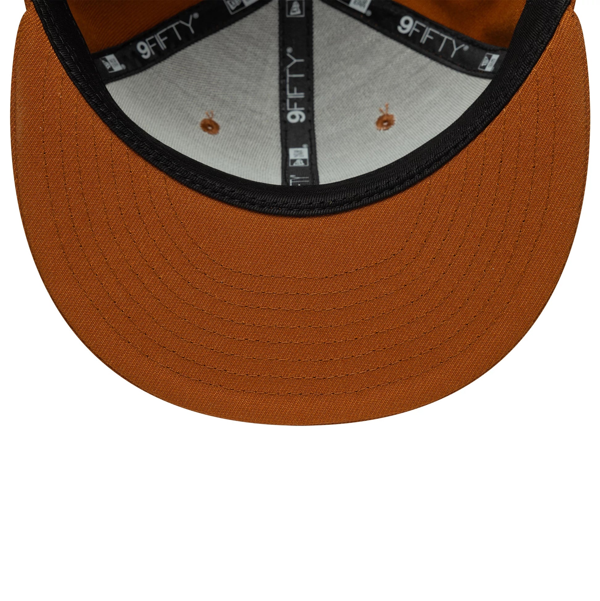 This is a New Era Brown 9FIFTY Snapback Adjustable Cap 7