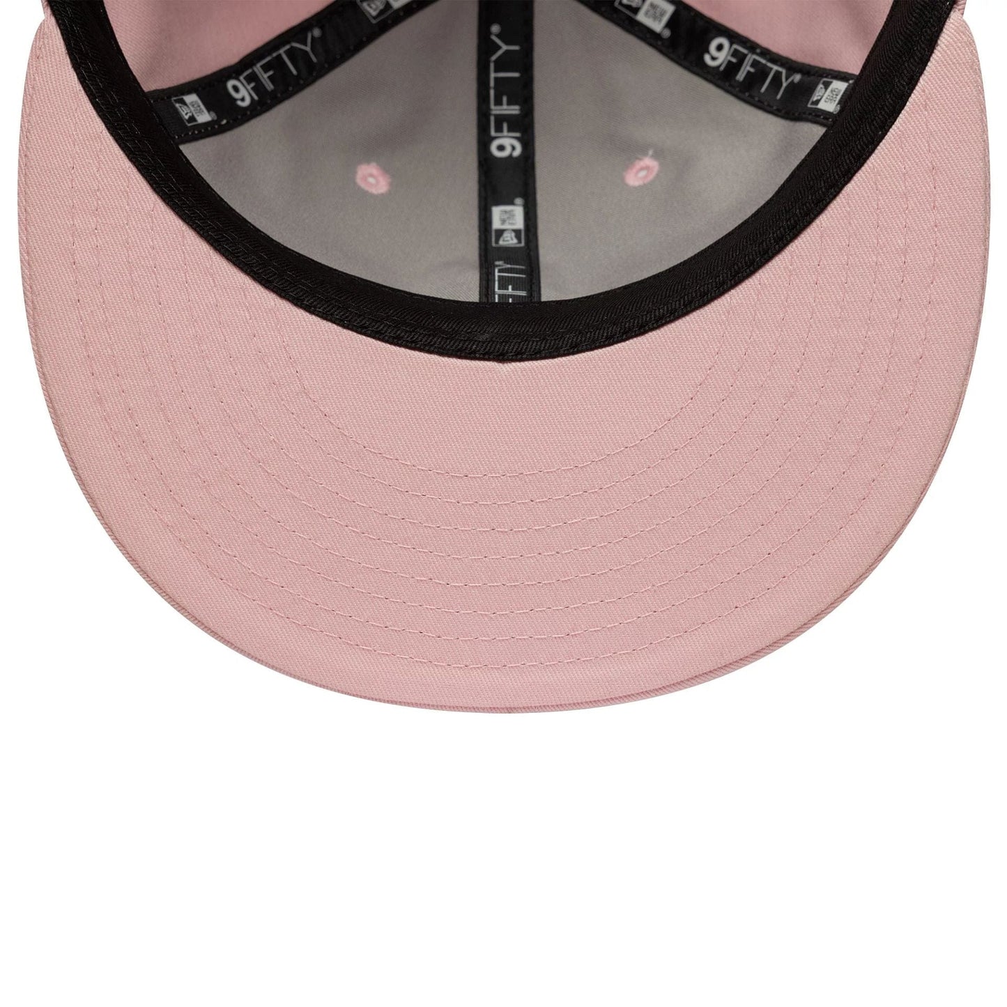 This is a New Era Pink Retro Crown 9FIFTY Snapback  Adjustable Cap 7