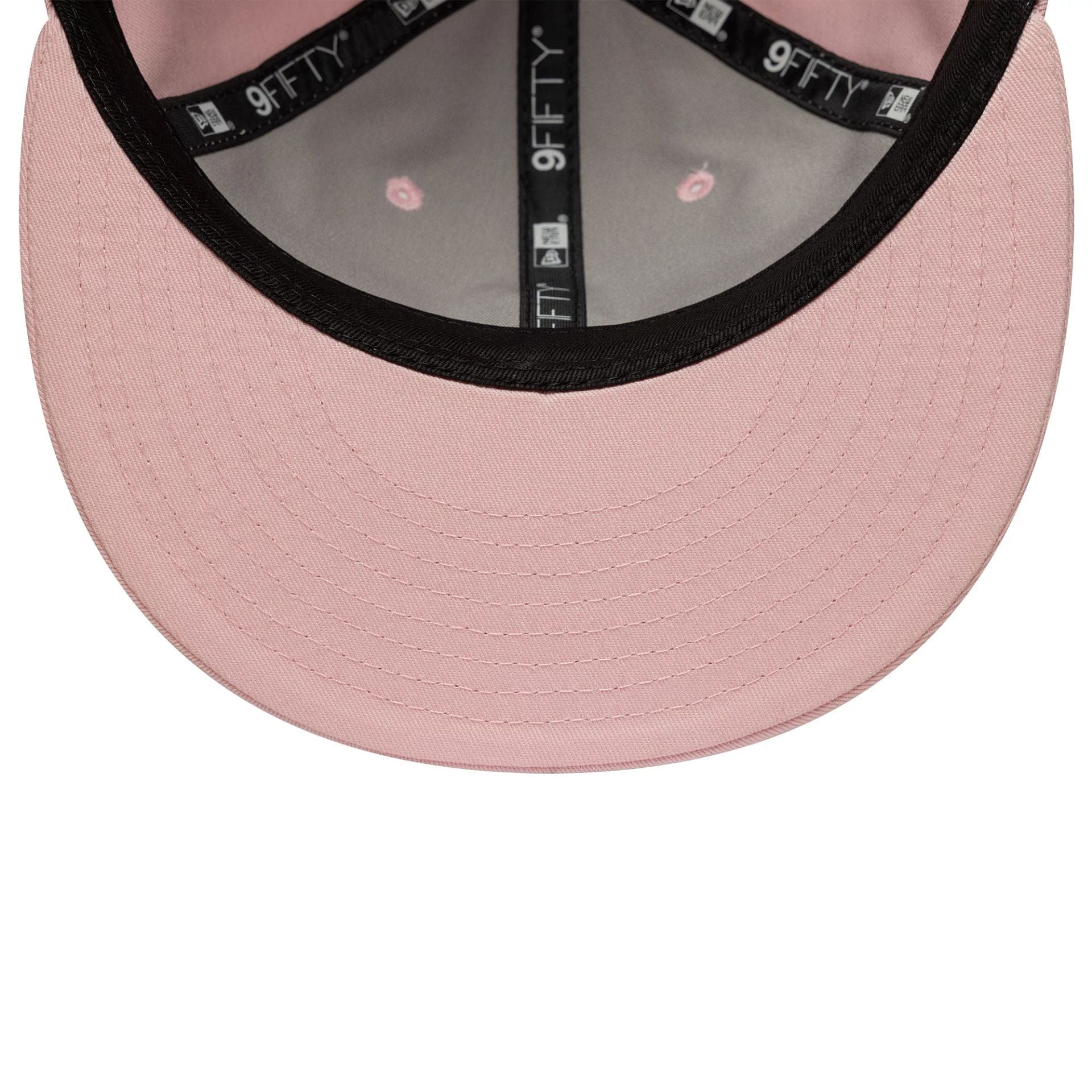 This is a New Era Pink Retro Crown 9FIFTY Snapback  Adjustable Cap 7