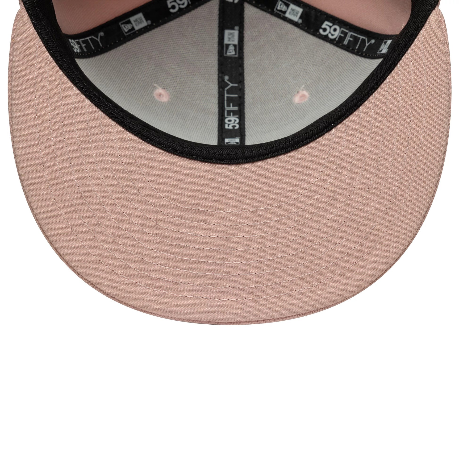 This is a New Era Blank Pink 59FIFTY Fitted Cap 7