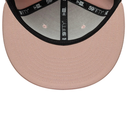 This is a New Era Blank Pink 59FIFTY Fitted Cap 7