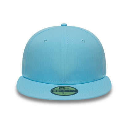 This is a New Era Pastel Blue 59FIFTY Fitted Cap 2