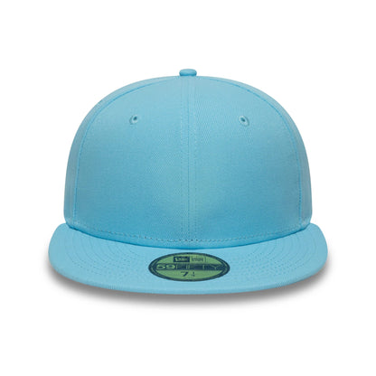 This is a New Era Pastel Blue 59FIFTY Fitted Cap 2