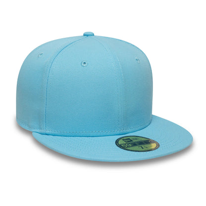 This is a New Era Pastel Blue 59FIFTY Fitted Cap 3
