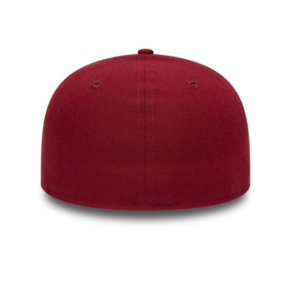 This is a New Era Dark Red Low Profile 59FIFTY Fitted Cap 6