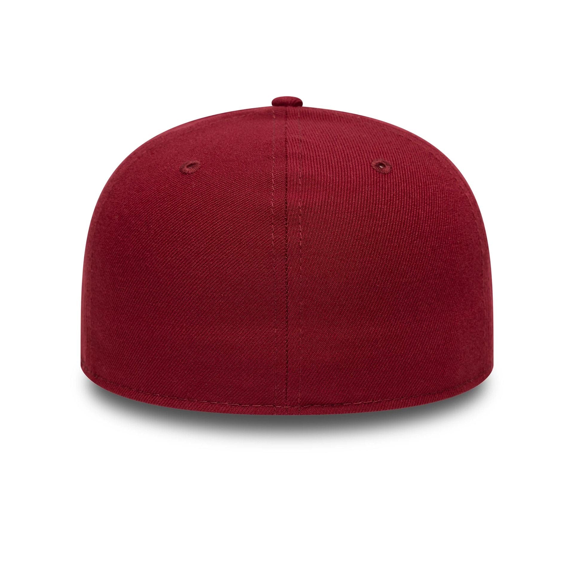 This is a New Era Dark Red Low Profile 59FIFTY Fitted Cap 6