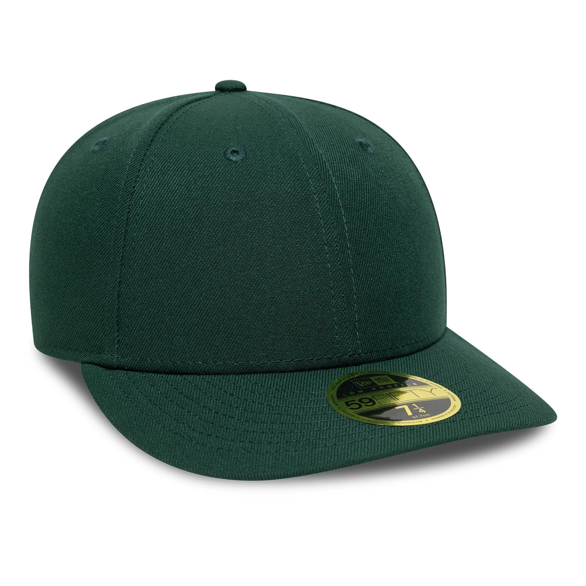 This is a New Era Dark Green Low Profile 59FIFTY Fitted Cap 3