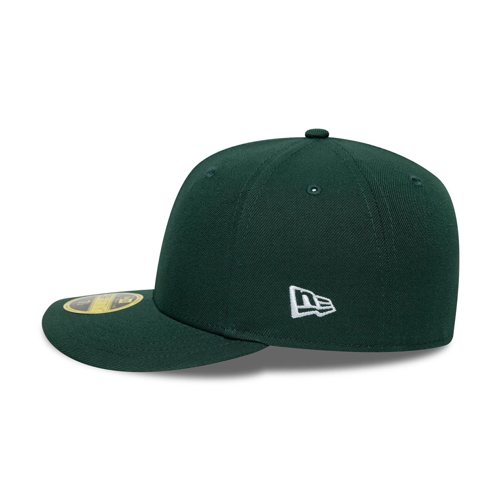 This is a New Era Dark Green Low Profile 59FIFTY Fitted Cap 4