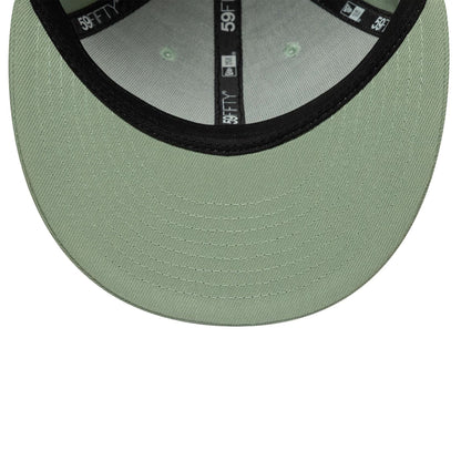This is a New Era Green Low Profile 59FIFTY Fitted Cap 7